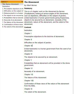 Barnes Atonement