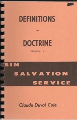 Cole Lectures in Biblical Theology of The New Testament